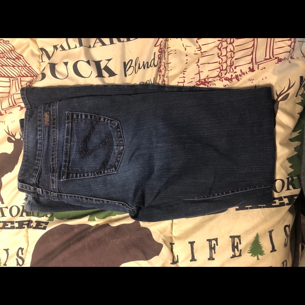 Silver jeans